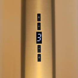 Кухонная вытяжка Konigin Ester Gold/Black Glass 31