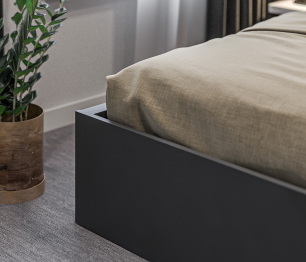 Кровать (1600) Леон/Бруклин СБ-3369