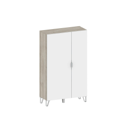 Шкаф Анима ШК-3023, дуб серый, белый