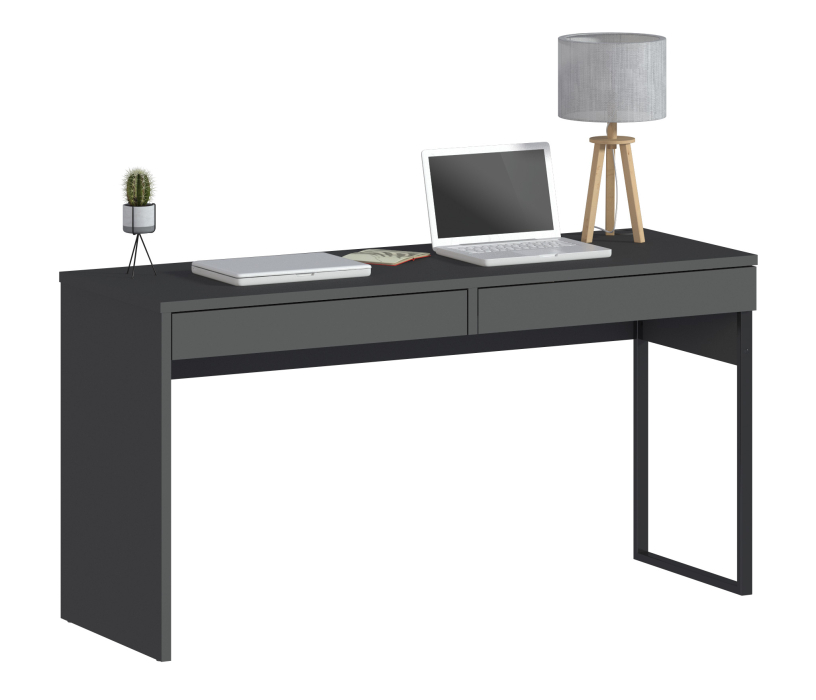 Прямые компьютерные столы, Стол Мика СБ-3310 Диамант серый