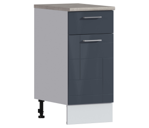 Неаполь шкаф 40 напольный с фасадом