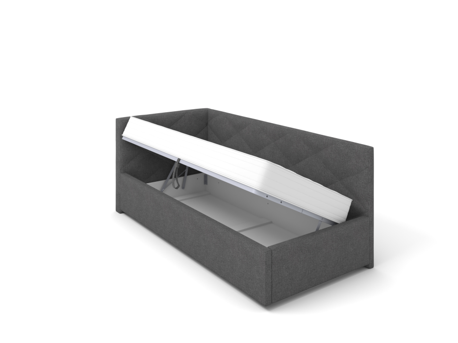 Кровати, Кровать Lineaflex Эмили Bravo dark grey 120x200