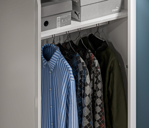 Шкаф 2 дверный Леон СБ-3361