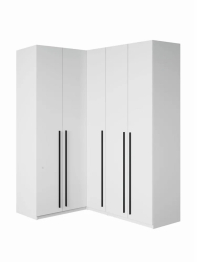 Угловой шкаф для одежды распашной с ящиками София 2200х1700х1300мм