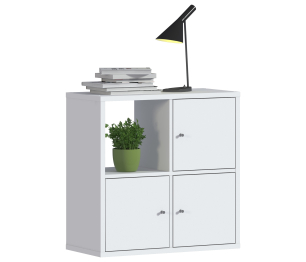 Стеллаж Кито СБ-3241 Белый