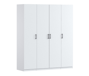 Шкаф четырехдверный Макс 2000 мм, вариант №3 (ЛДСП)