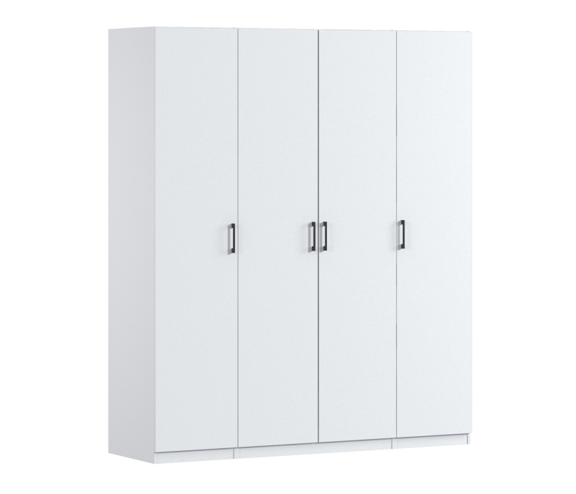 Для одежды, Шкаф четырехдверный Макс 2000 мм, вариант №3 (ЛДСП)