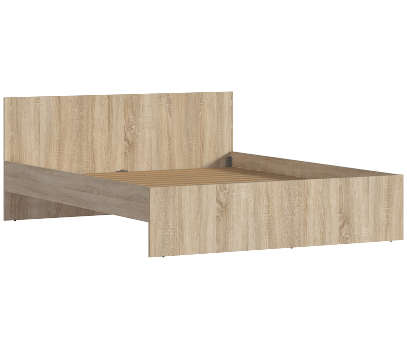 Двуспальные, Кровать Мамбо СБ-2679 1600 с ортопед. основанием и матрасом Фиеста