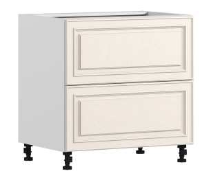 Классика стол 2 ящ 80х82 см