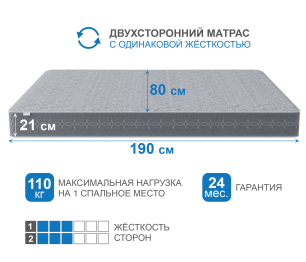 Столлайн / Матрас Тропикана-Тритон 800х1900