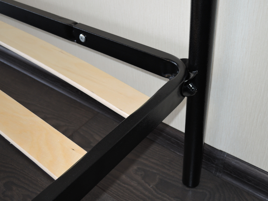 Кровати 140 см, Металлическая кровать Мета 1400 х 2000