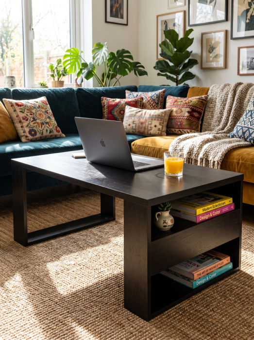 Журнальные столики, Стол журнальный БьютиСтайл 25 венге без стекла
