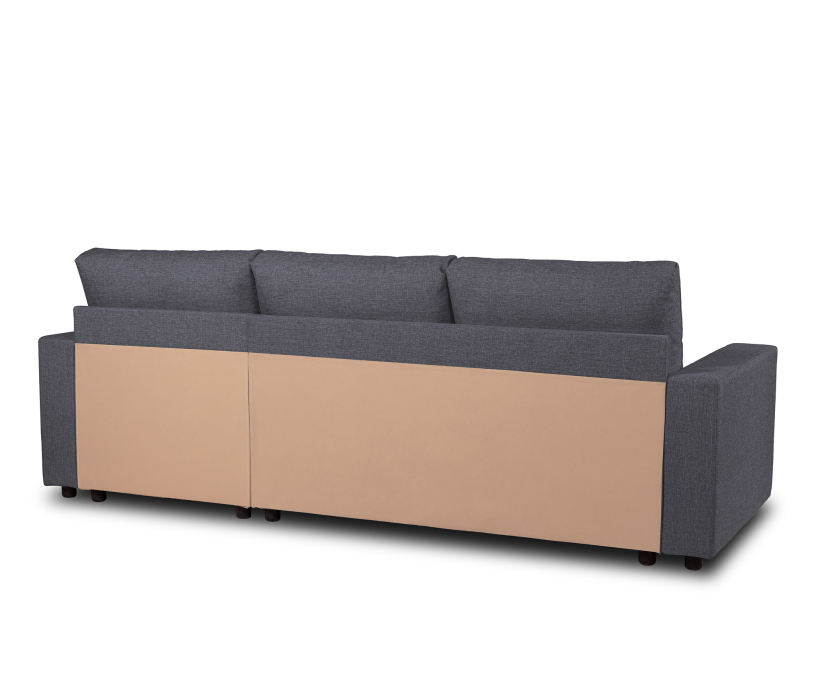 Диваны угловые в гостиную, Угловой диван-кровать Турин, рогожка