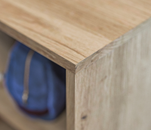 Тумба Сидней СБ-2585/1 Дуб дикий/Диамант серый