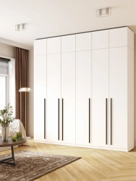 Шкаф распашной 6-ти дверный с антресолью София 2600х2400х520 мм