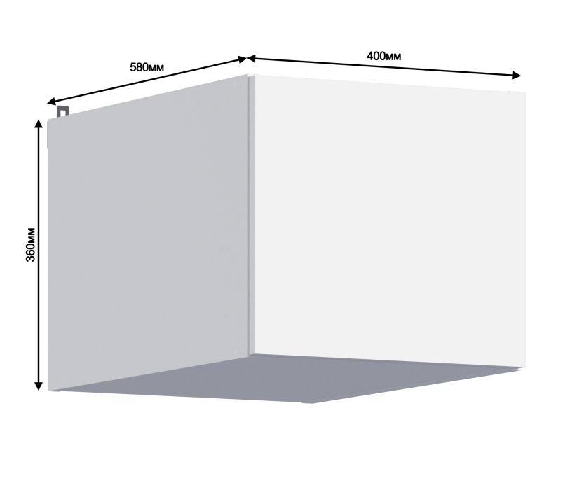 Леон, Леон шкаф навесной 1 дв 40х36 см