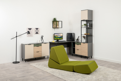 Кресло Марвэл, сетка зеленая