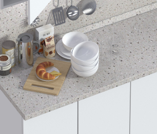 Столешница 38*3050*600 Вево 1U/3104 в упаковке