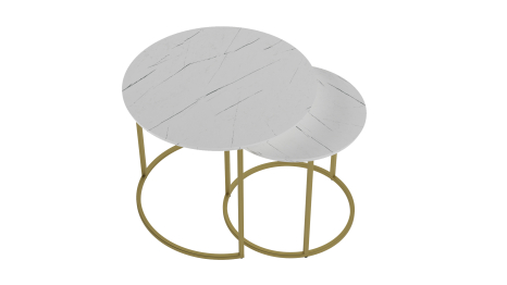 Комплект журнальных столов Калифорния Лесли