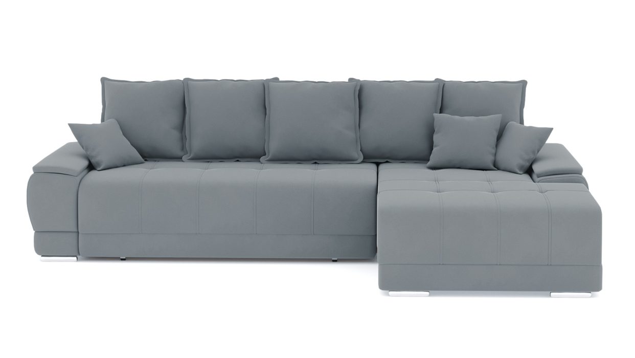 Диваны угловые в гостиную, Диван-кровать угловой Нордвикс ПБ, велюр